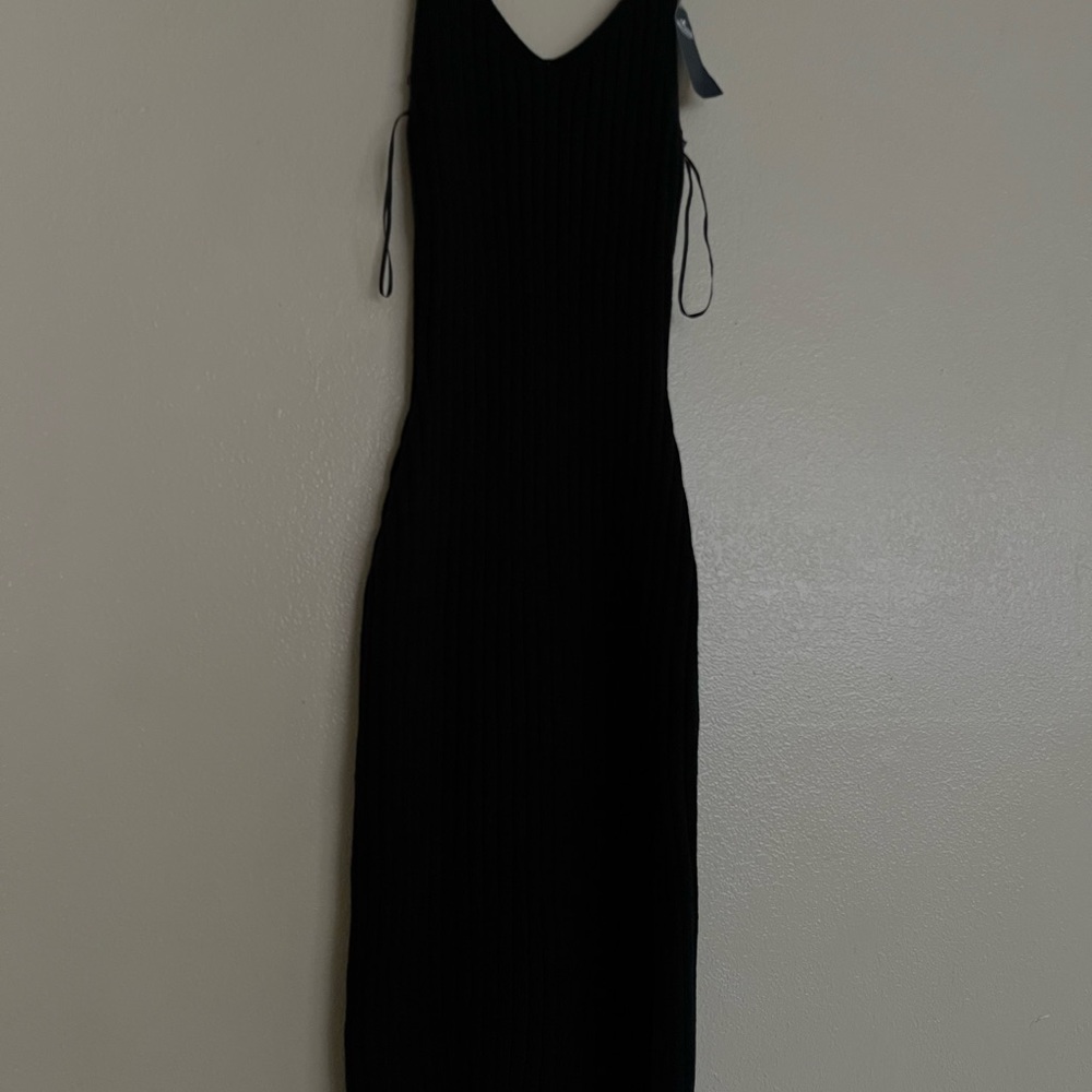 Hollister Black Midi Dress